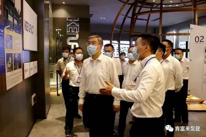 佛山市委书记鲁毅到泉州怡辰物流与运输有限公司调研